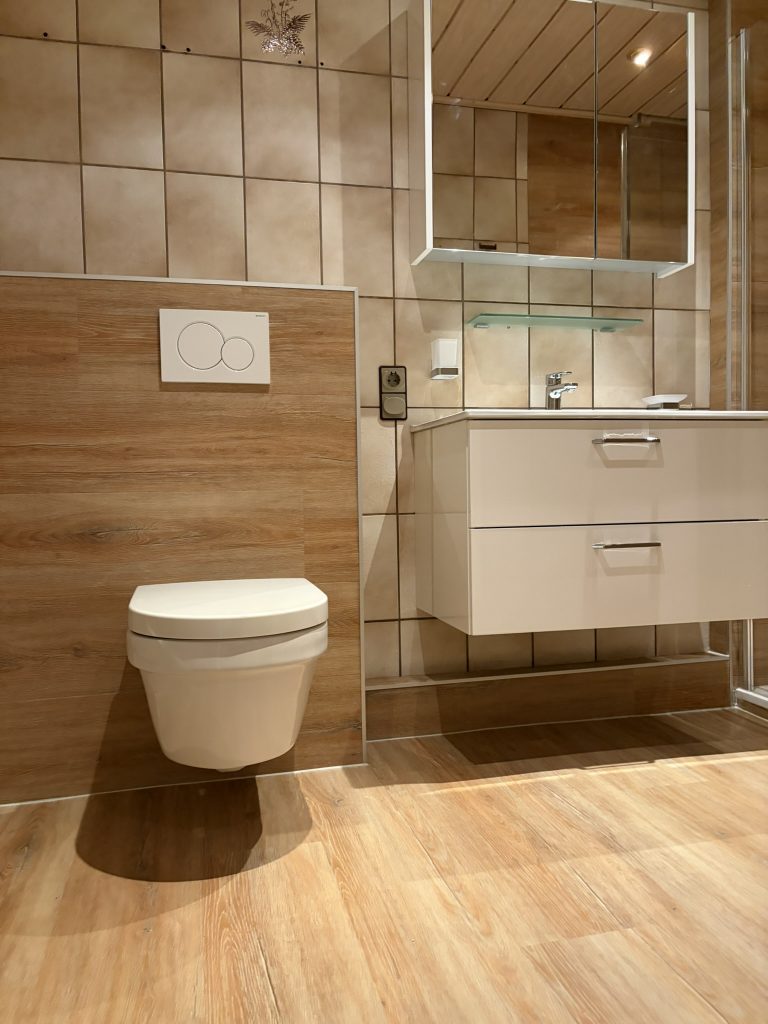 Barrierefreundliche Dusche