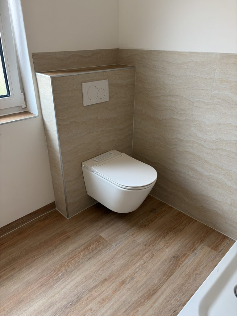 Badezimmer Sand/Holz